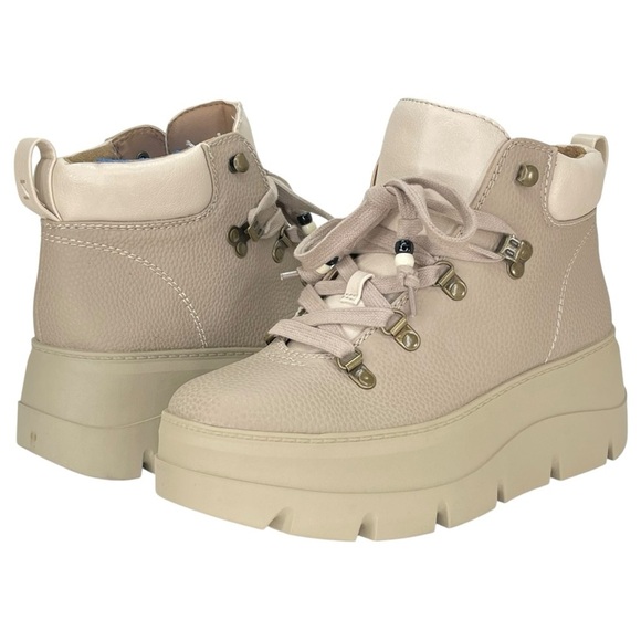 Zodiac Billie Tan Pebbled Faux Leather Lug Sole Womens Sneakers Size 8M - Picture 11 of 11